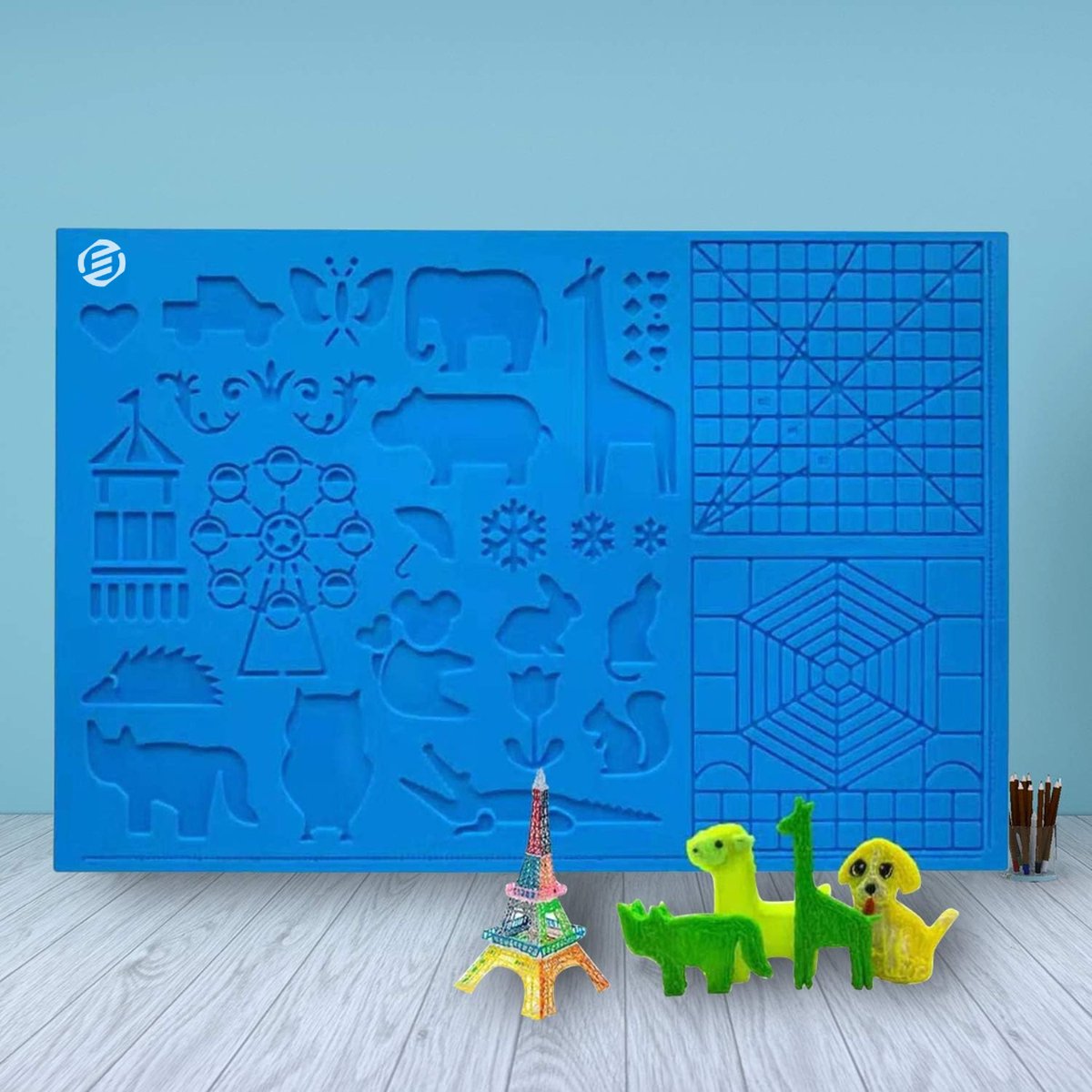 Equivera 3D Pen - 3D Starterspen - 3D Pen Starterspakket - Knutselen en Tekenen - 3D Printen - Incl. Vullingen en Filament - Kinderen en Volwassenen