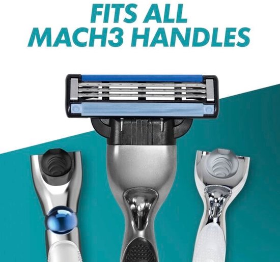 Gillette Mach3 - Navulmesjes - Voor Mannen - 18 Navulmesjes