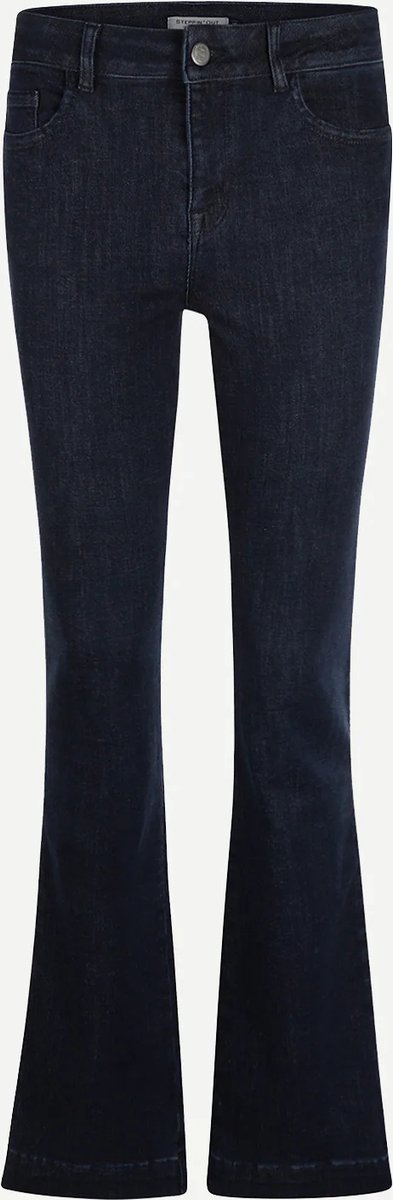 Steppin' Out Flared Jeans Dames Dark Blue Denim