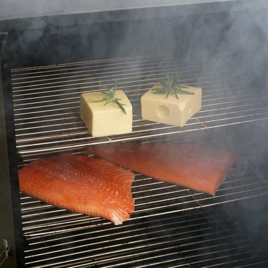 Mustang Koudrook Kast XL – Rookkast voor Cold Smoking | Met 4 RVS Roosters van Mustang — afbeelding 4