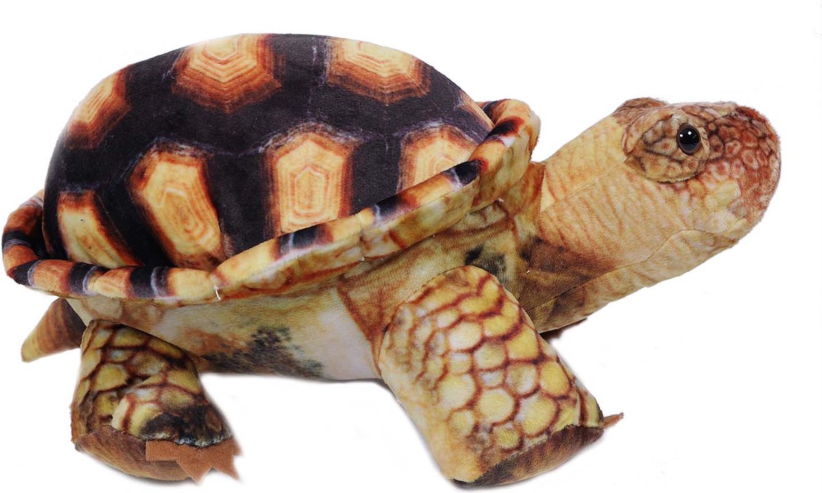 PIA Soft Toys Pluche Knuffeldier Schildpad - 35 cm