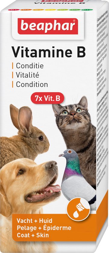 Beaphar Vitamine B-Complex - Voedingssupplement - Weerstand - 50 ml