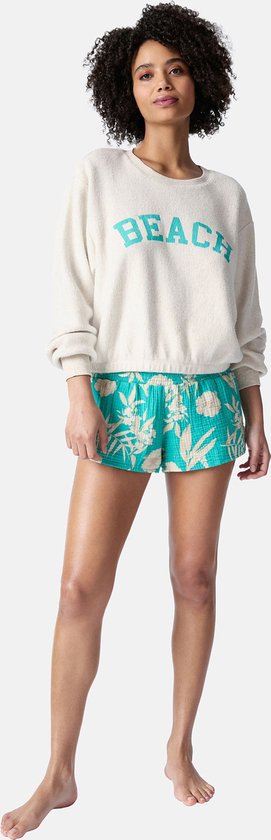 PJ SALVAGE CO. Chemise de nuit Tropiques de Tahiti