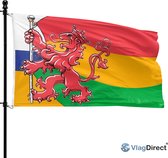 VlagDirect - Vasteloaves drapeau - Limburg Carnival drapeau - 90 x 150 cm