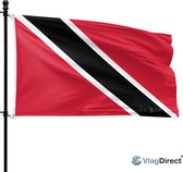 VlagDirect - drapeau trinidadien - Trinidad et Tobago drapeau - 90 x 150 cm.