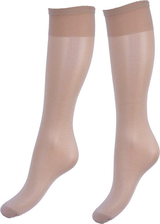 Foto: 6 paar donex panty kniekousen 40 denier beige