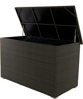 Bol.com Kussenbox Opbergbox XL 758L 150x77x90 Grijs aanbieding