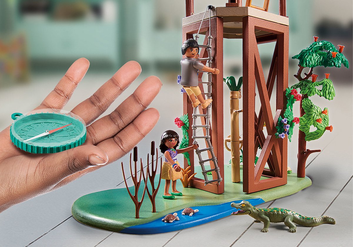 PLAYMOBIL Wiltopia Onderzoeksstation met kompas - 71008 — afbeelding 9