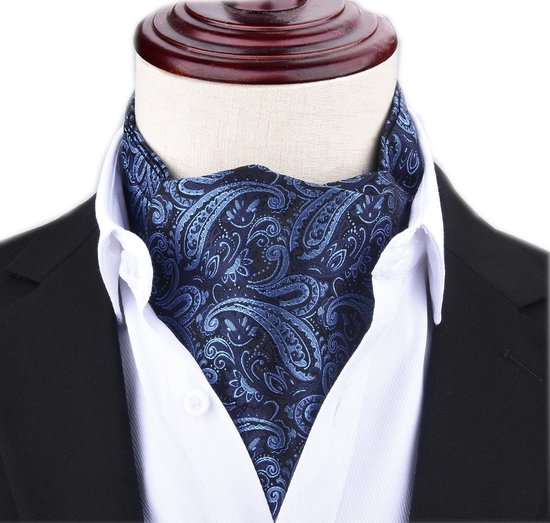 Écharpe à Cravate – Ascot – Écharpe Homme – Paisley Design