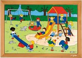 Puzzel Kinderen 40x28cm Speelplaats 24 stukjes Educo