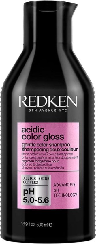 Foto: Redken acidic color gloss shampoo gekleurd haar kleurbehoud glans 500 ml