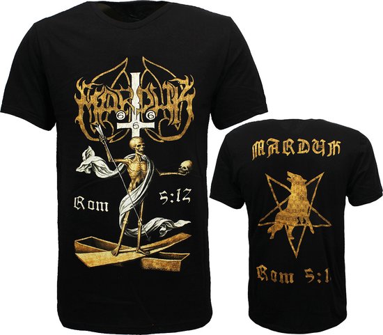 Marduk Rom 5:12 T-Shirt - Officiële Merchandise - S