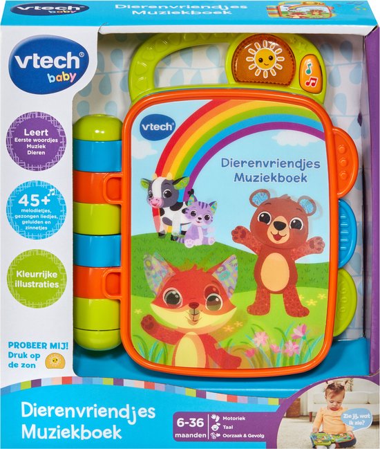 VTech - Dierenvriendjes Muziekboek van Vtech — afbeelding 3