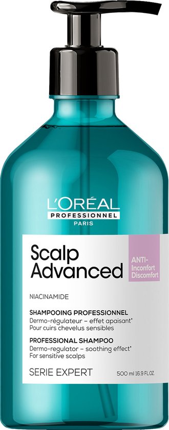 L'Oréal Professionnel - Scalp Advanced Shampoo Gevoelige Hoofdhuid 500