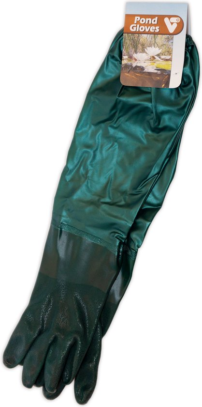 Velda Vijverhandschoenen-XL-60-cm-groen