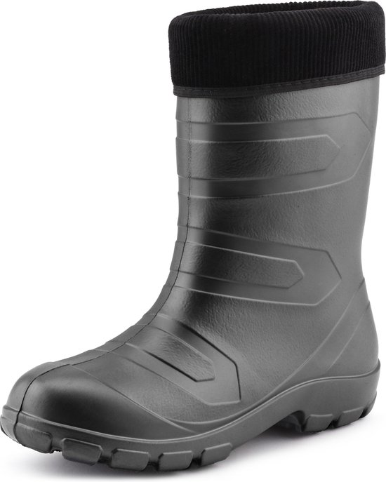 Ladeheid Dames Regenlaarzen - Thermo Rubberlaarzen Vederlicht - EVA - LA-LMG-879-Aspen - Grafiet/Zwart - 38