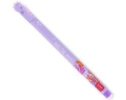 foto van Legami - Uitwisbare Pen - Zeepaardje - Inktkleur Paars - Navulbaar - Back to School