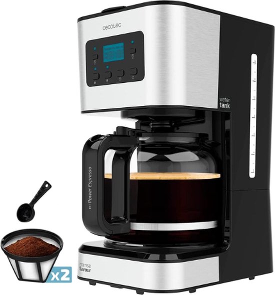Nedis KACM140EBK - Koffiemachine voor 2 kopjes 450W/230V 0,25 l