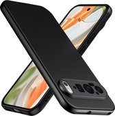 Casemania Coque adaptée pour Google Pixel 9 Pro - Zwart - Coque arrière en Siliconen