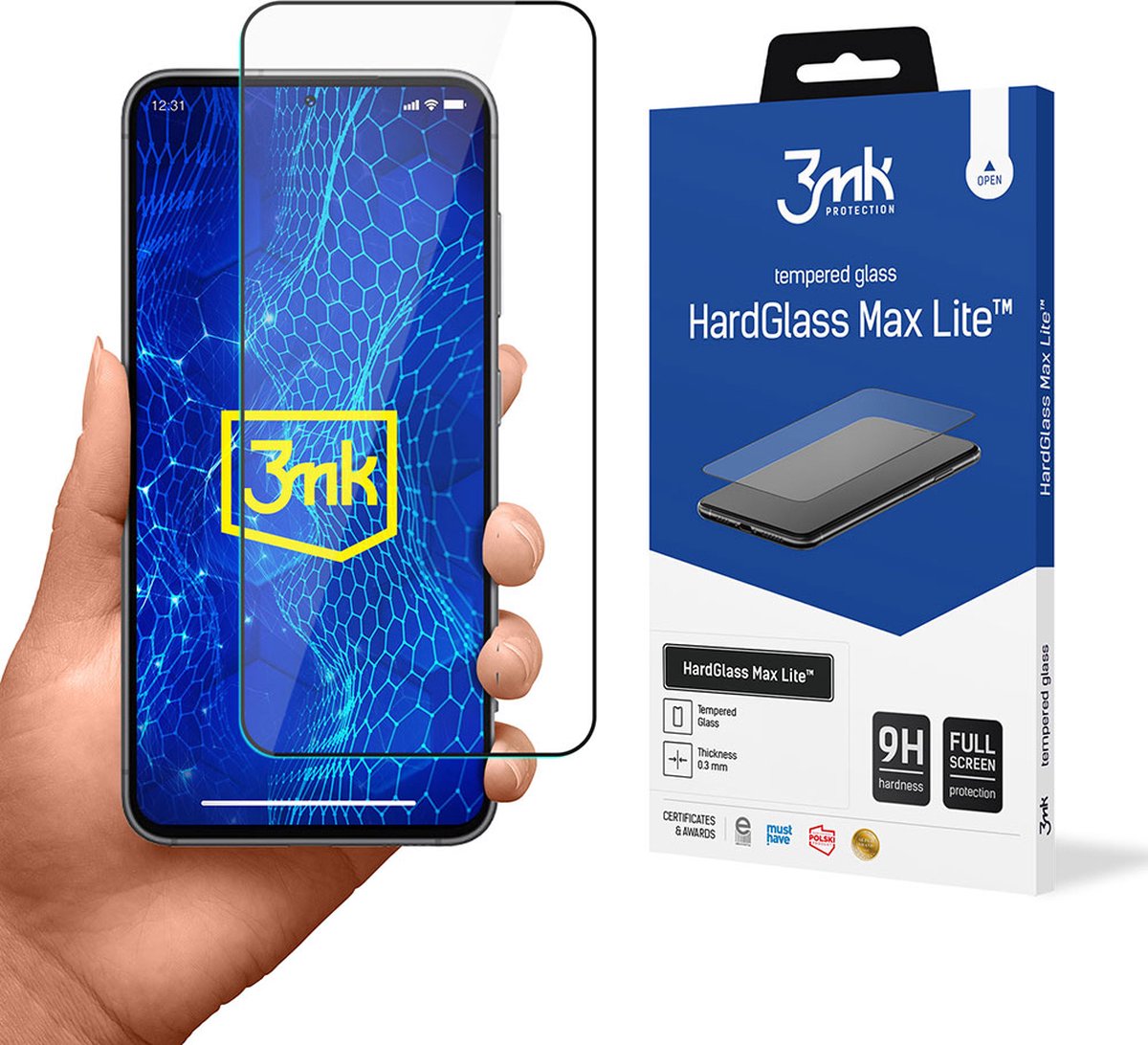 Samsung Galaxy S24+ - 3mk HardGlass Max Lite