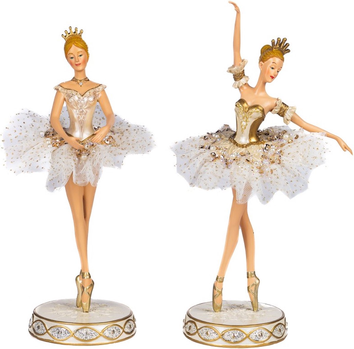 Goodwill - Ballerina - Wit - H29 cm