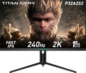 Bol.com TITAN ARMY P32A2S2 Platte 16:9 Snelle IPS QHD 240Hz Gaming-monitoren aanbieding