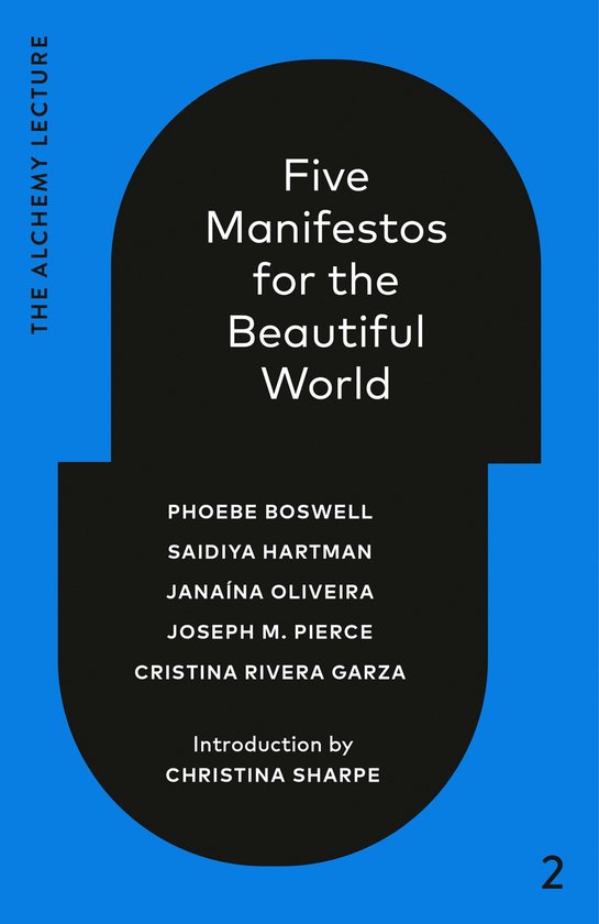 The Alchemy Lecture - Five Manifestos for the Beautiful Worl ... - cover