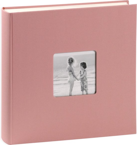 Fotoalbum - SecaDesign Vita roze - 30x30 - 100 pagina’s - Fotoboek - plakboek