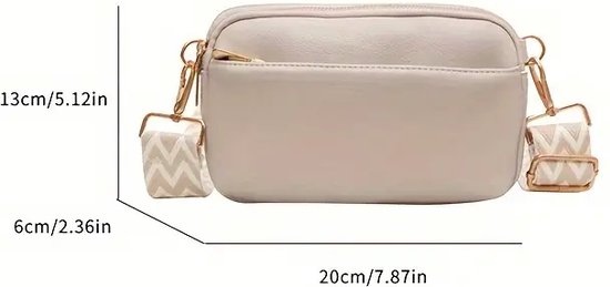 Brixley Crossbody Tas Sling Portemonnee voor Vrouwen Mannen