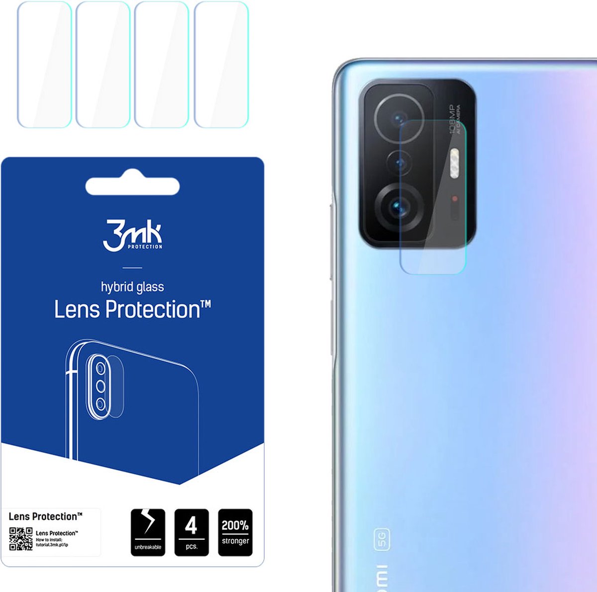 Xiaomi 11T Pro - 3mk Lens Protection