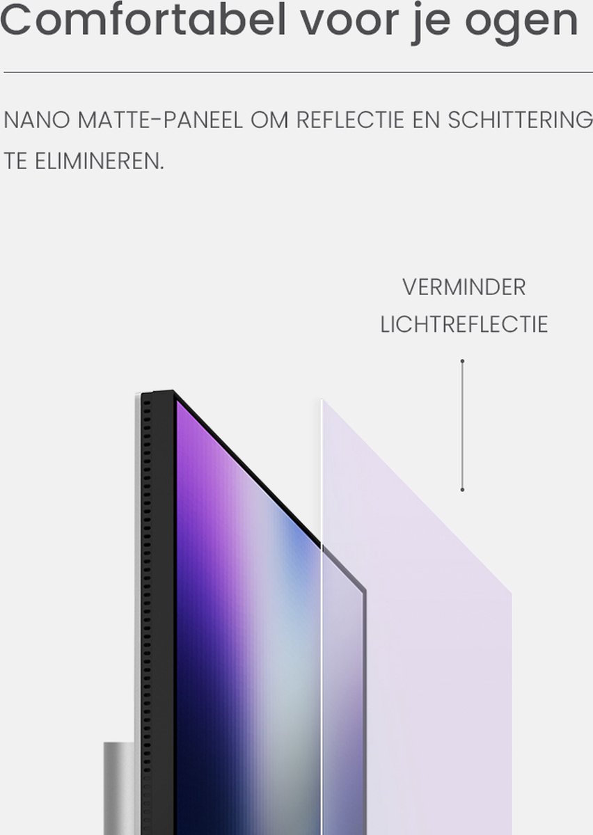 BenQ Mac Monitor MA320U 32 inch 4K UHD - Beeldscherm voor MacBook Pro, MacBook Air en Mac mini - 2 x HDMI - 2 X USB-C - 90W/15W voeding - M-book modus - P3 kleurengamma thumbnail 8