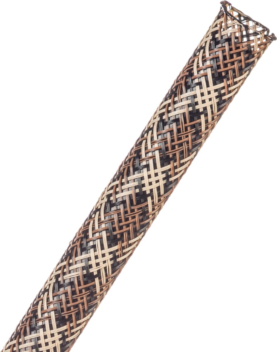 Techflex-PTN0.13SK/33-Kabelsok-Kabelsleeve-Kabelbeschermer-Kabel Management–Kabelkous-Kabelmantel-1.2-2.44mm-Kleur: Snake-Lengte: 33 mtr