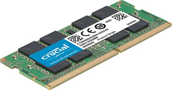 Crucial 16GB DDR4 Laptopgeheugen - 3200MHz SODIMM - CT16G4SFRA32A