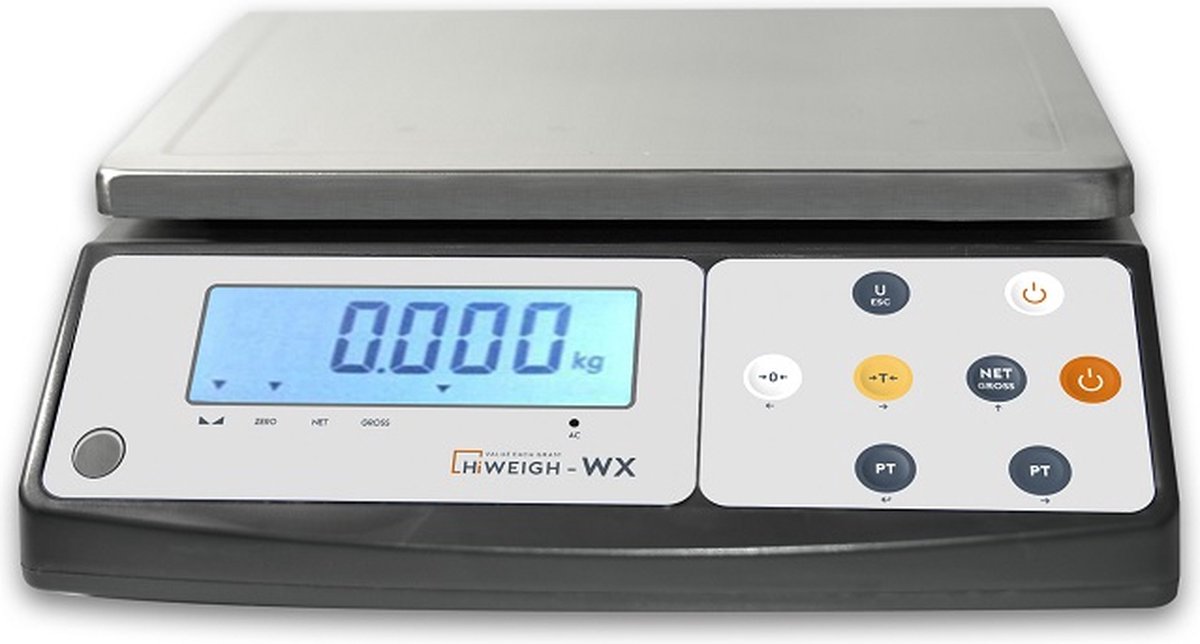 Controle weegschaal 30 kg 1 gram