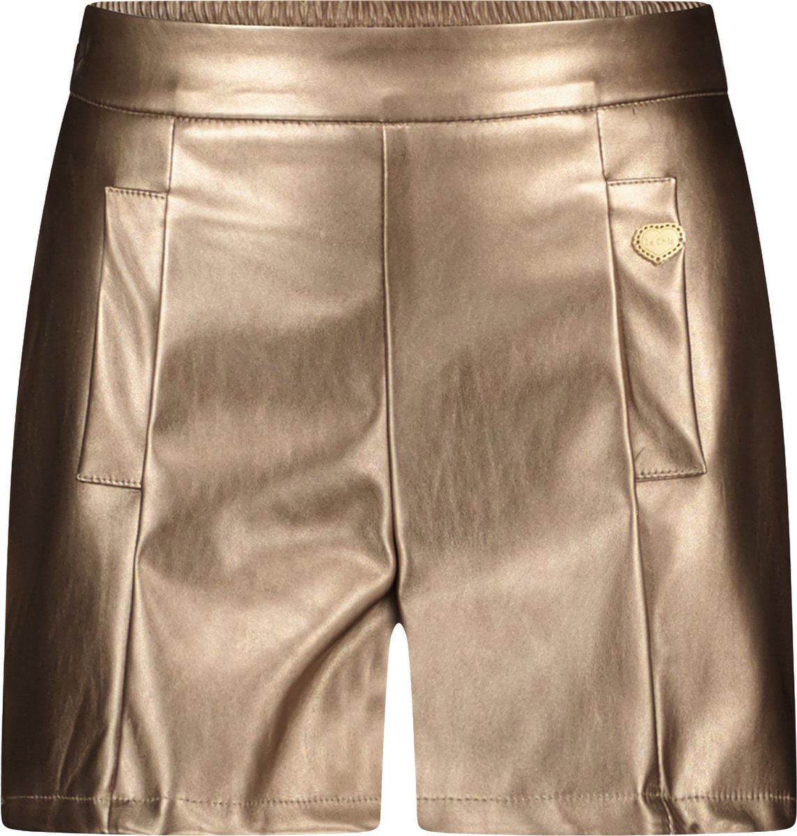 Le Chic Fake Leather Shorts DOUTZEN C408-5660 - Maat 164