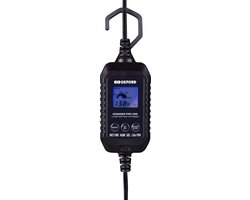 Oxford acculader met display - Scooter - Motorfiets - ATV - Quad – Boot - ook Lithium accu`s !