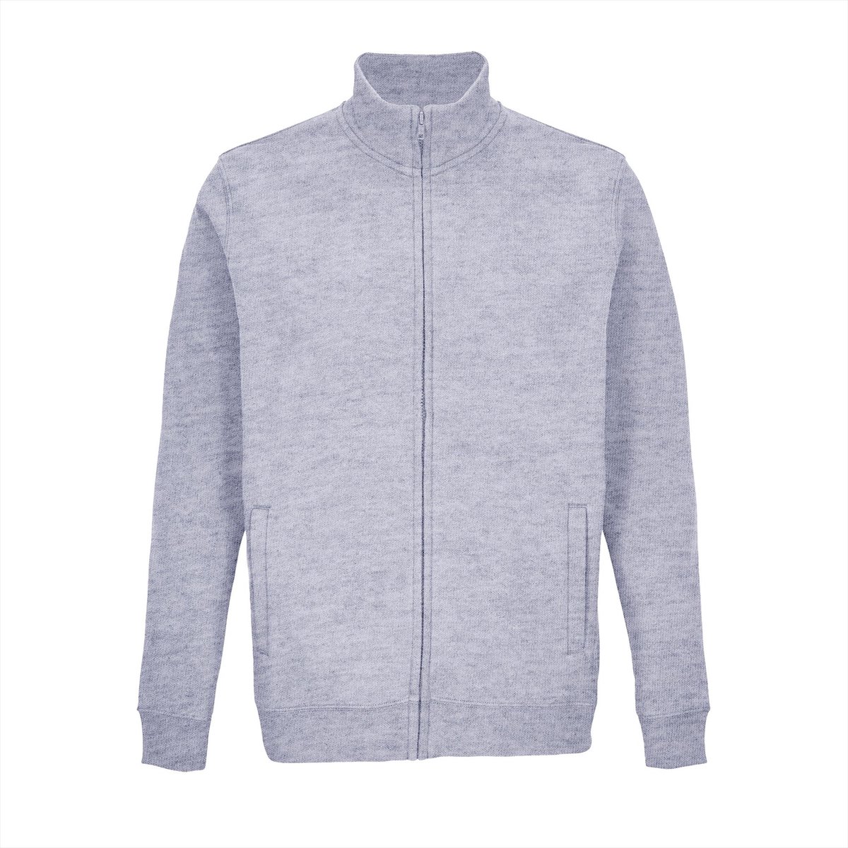 SOL’S Unisex Full-Zip Jacket Cooper L04240 Melange XXL Grijs