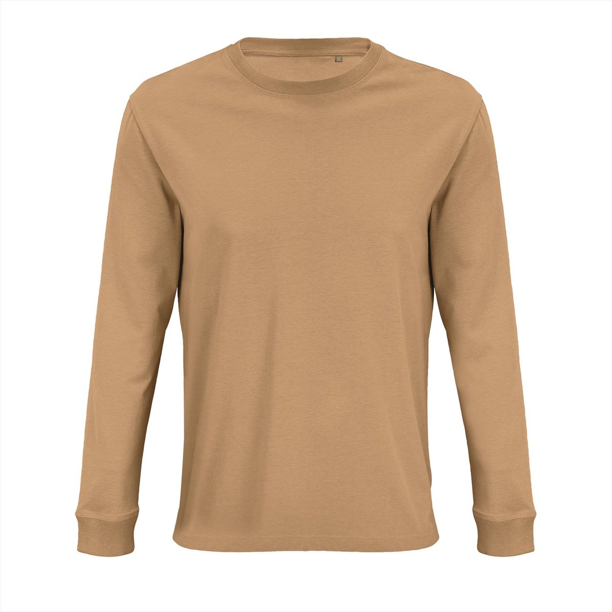 SOL'S Unisex Long Sleeve T-Shirt Pioneer L03982 - Dark Beige - XS