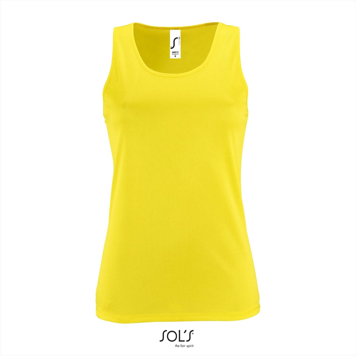 SOL'S Women´s Sports Tank Top Sporty L02117 - Neon Yellow - S