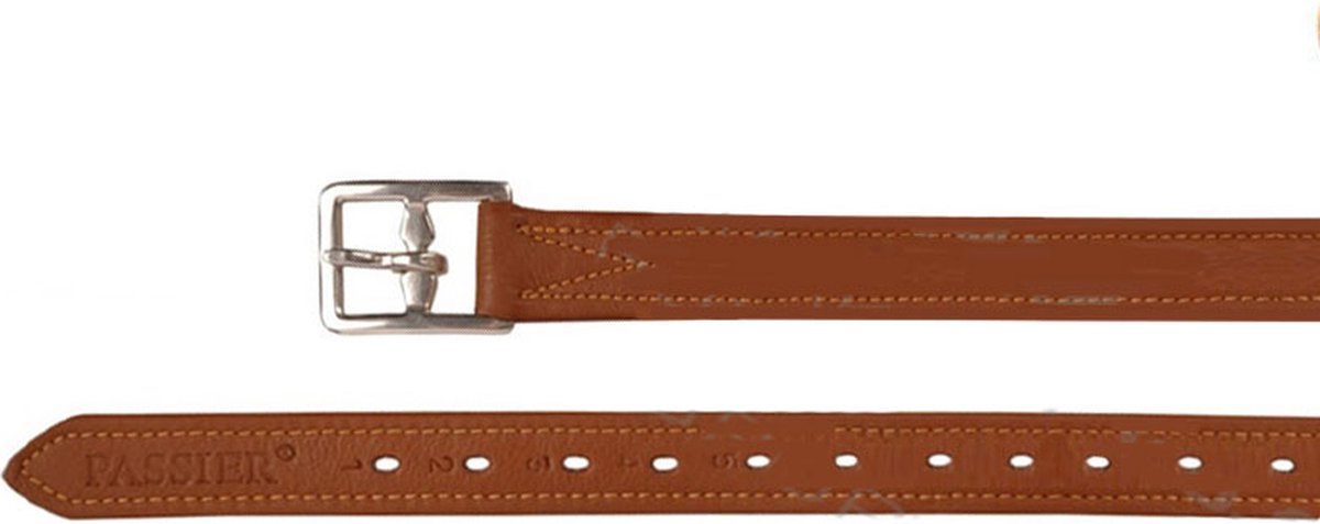 Passier Stijgbeugelriemen Velvet Touch Teak - 140 cm