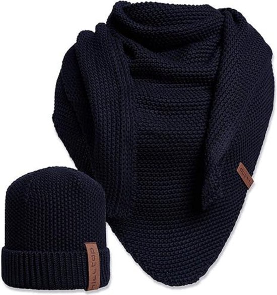 Cadeau Vrouw Hilltop Winterset Muts En Sjaal, Uniseks, Gebreid