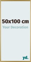 Your Decoration - Fotolijst 50x100 cm - Kunststof - Goud - Evry