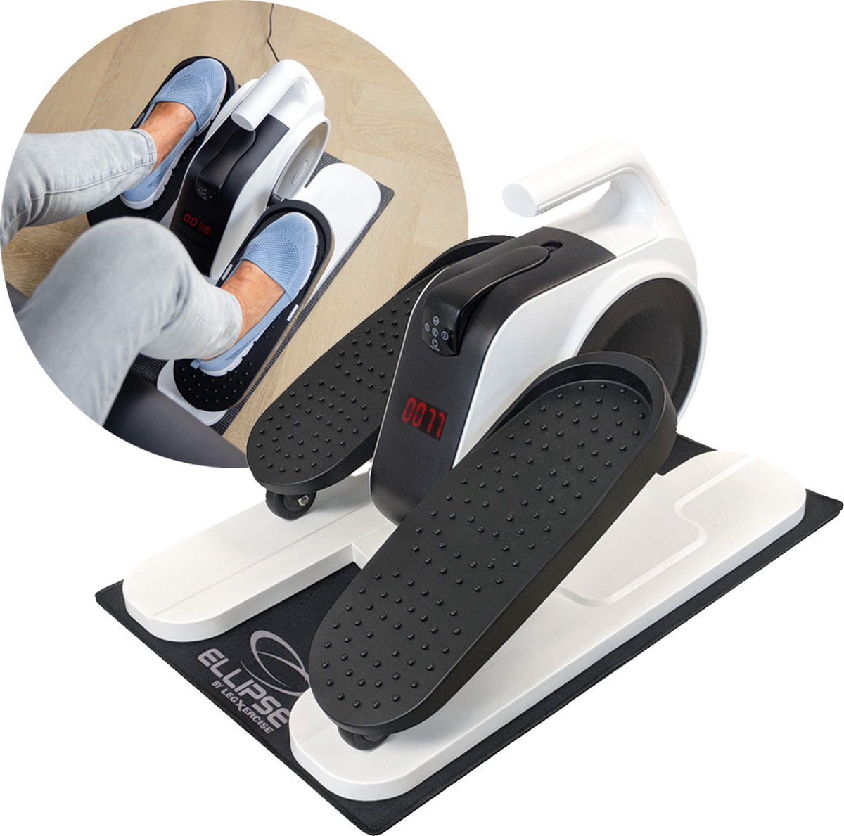 Bol.com Ellipse by Legxercise - Stoelfiets - Stimuleert Bloedsomloop - Verbeterde Mobiliteit aanbieding