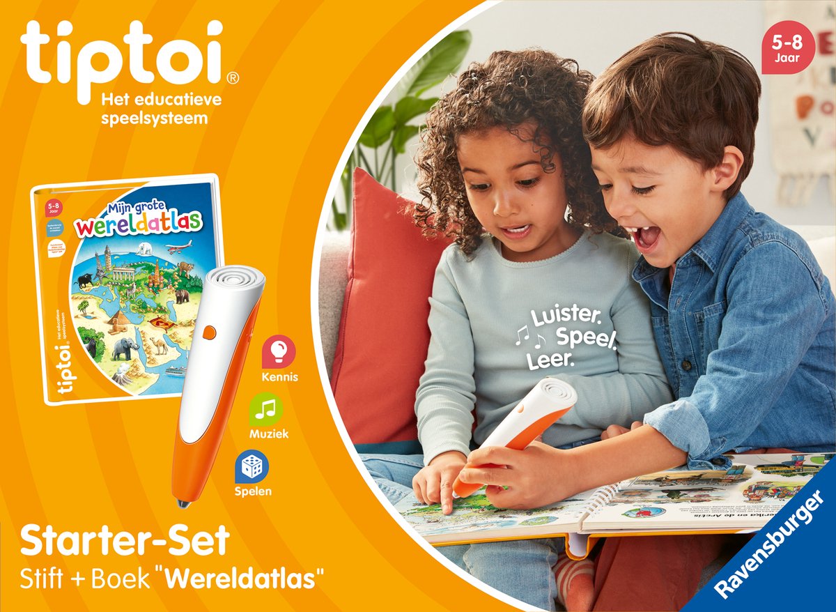tiptoi Starter Set Wereldatlas - Interactief voor 5-8 jaar - Educatief — afbeelding 8