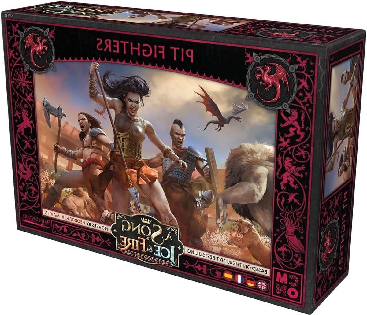 Pit Fighters - Uitbreiding A Song of Ice & Fire - Tabletop - 2 spelers - 14+ jaar - 45-60 minuten - Duits - Meertalig