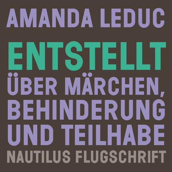 Entstellt - cover