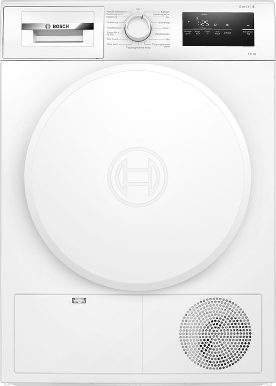 Bosch WTH8300LNL - Serie 4 - Warmtepompdroger - 8 kg - Energielabel A++
