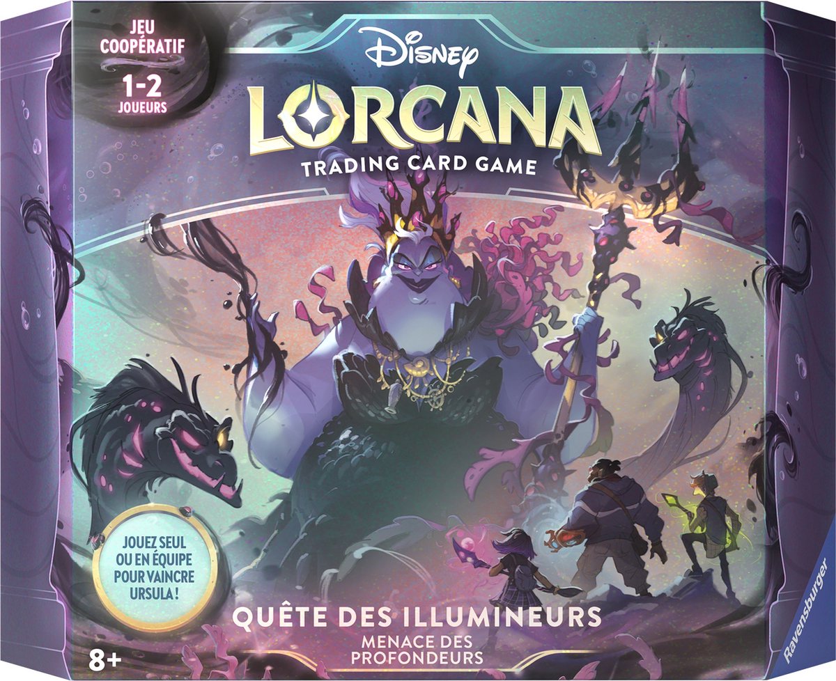 Disney Lorcana JCC : Le retour d'Ursula - La Quête des Illumineurs - Menace des Profondeurs