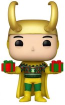 Funko Pop! Marvel: Loki with Sweater Holiday Kerst - Metallic Exclusive