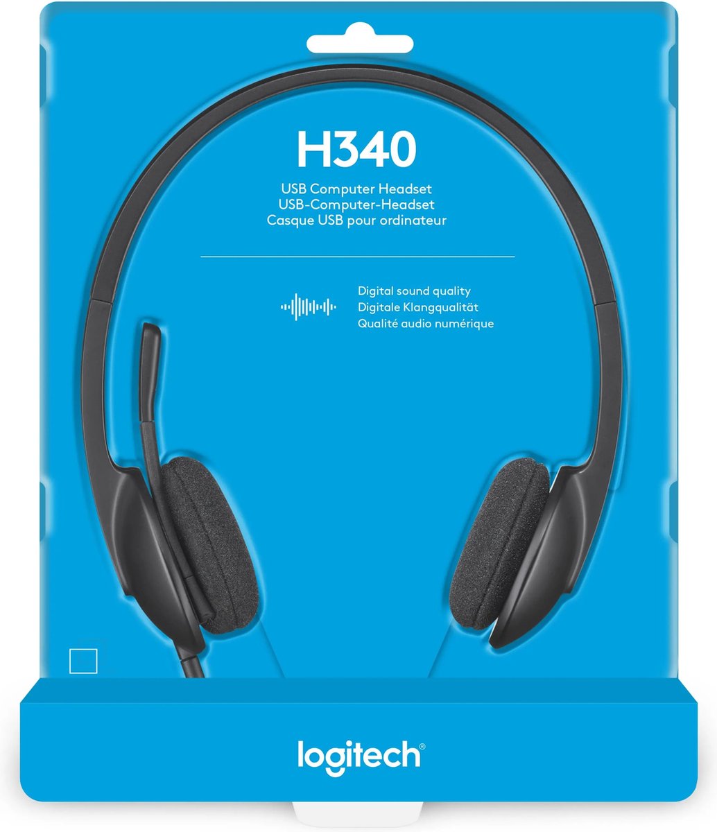 Logitech H340 Stereo USB-A Headset